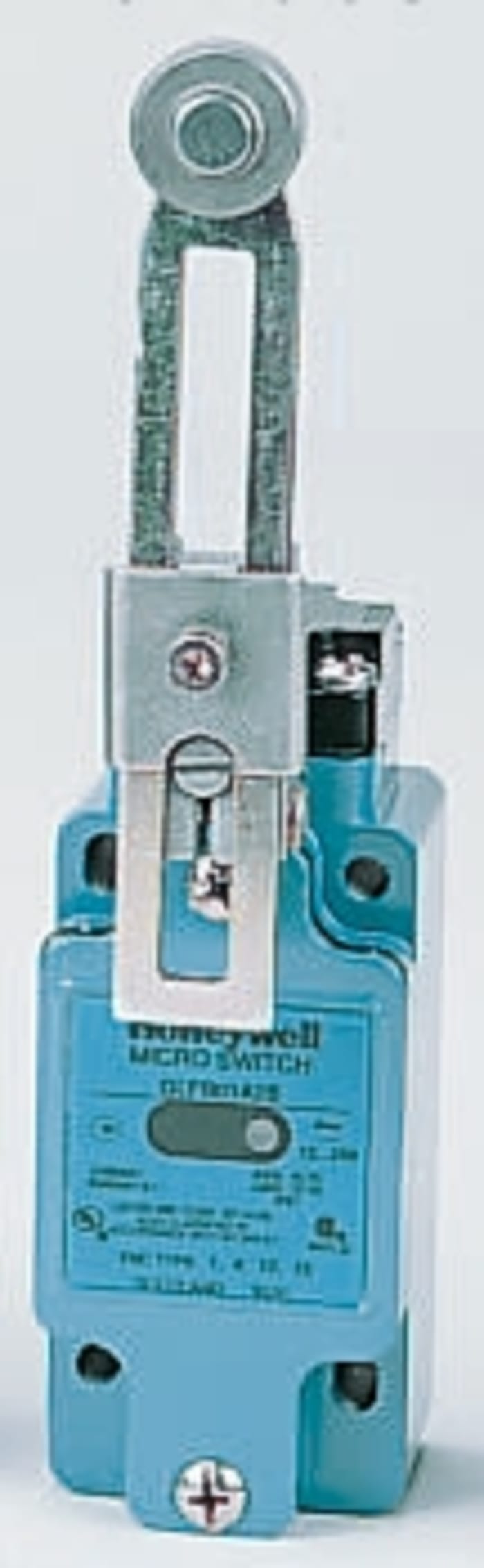 Honeywell GLF Series Adjustable Roller Lever Limit Switch, NO/NC, IP67, SPDT, Die Cast Zinc Housing, 250V ac Max, 10A