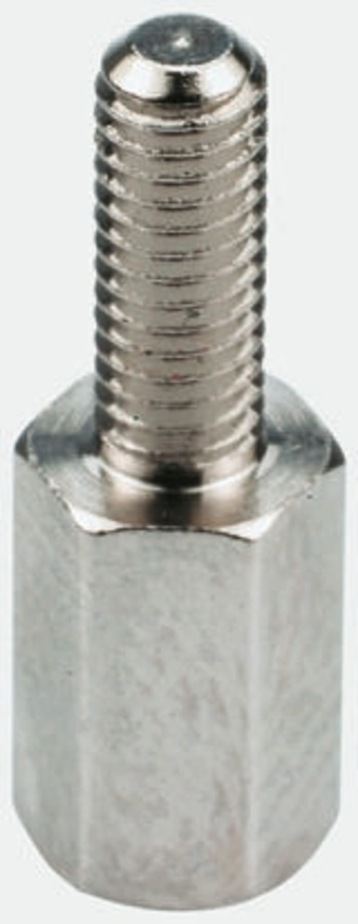 Richco Threaded Standoff, M3 x M3 Thread, 30mm Body, Steel, Male/Female, 10mm Stud