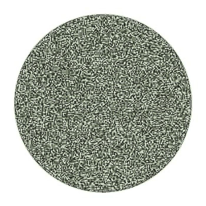 3M 256X Polyester Abrasive Disc, 200 mm, Medium Grade, 1 μm Grit 10 Per Pack