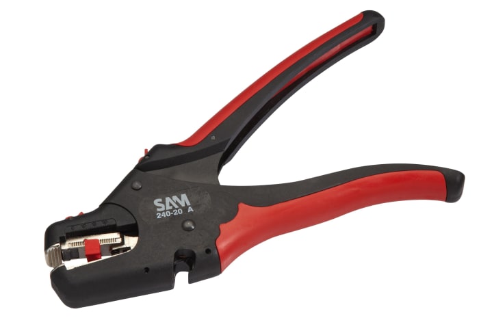 SAM 240-20A Series Wire Stripper, 4 mm² Min, 6 mm² Max, 190 mm Overall