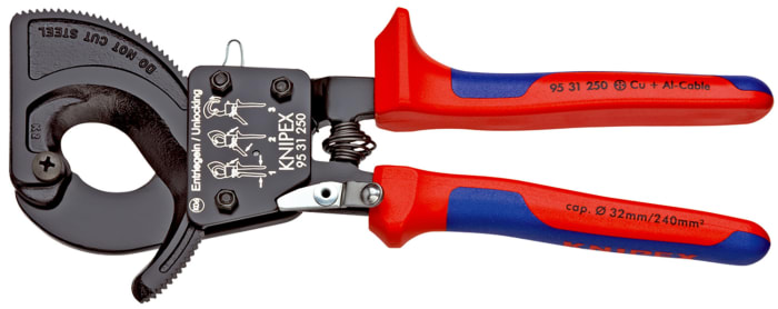 Knipex Knipex Ratchet Cable Cutters