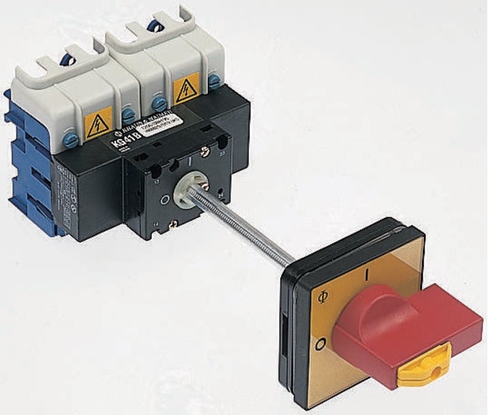 Kraus & Naimer 6P Pole Isolator Switch - 32A Maximum Current, 11kW Power Rating, IP65
