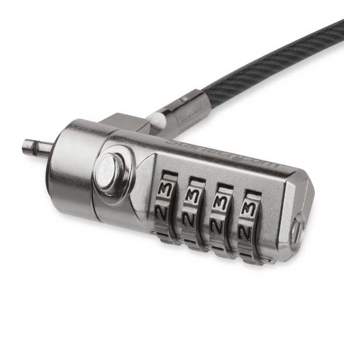 Antivol à combinaison de 2 m pour ordinateur portable StarTech.com pour Dispositifs à encoche K-Slot