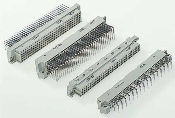 ERNI 32 Way 5.08mm Pitch, Straight DIN 41612 Connector, Socket