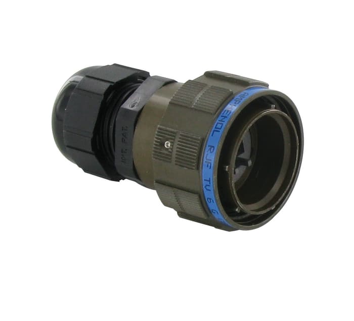 Amphenol Socapex RJFTV Series Male RJ45 Connector, Cable Mount, Cat6 1 Port 8 -Way