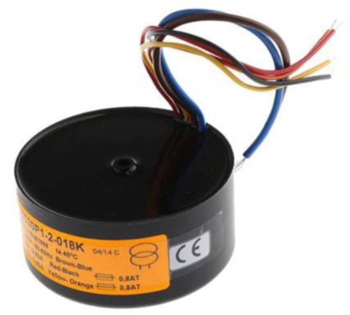 Transformateur torique Nuvotem Talema 2 sorties, 230V c.a. → 2 x 18V c.a., 50VA
