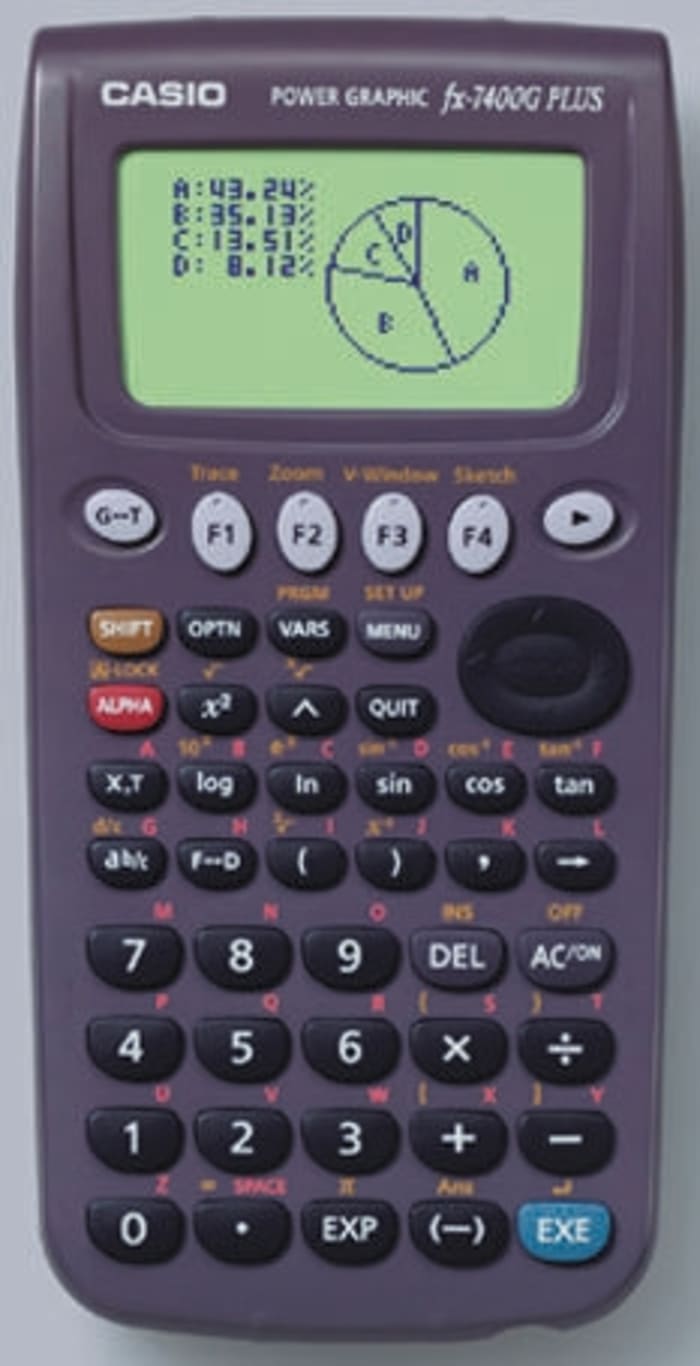 Casio Battery Powered Graphical Calculator
