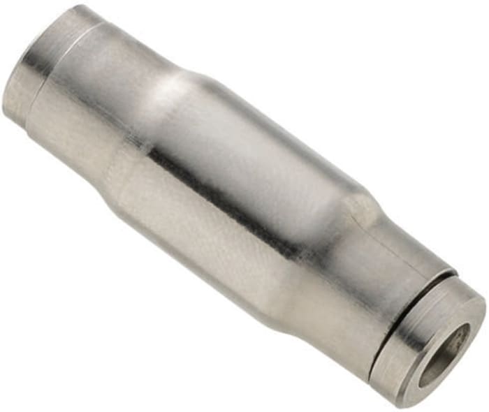 Legris LF3800 Series Straight Tube-to-Tube Adaptor, Push In 10 mm to Push In 10 mm, Tube-to-Tube Connection Style