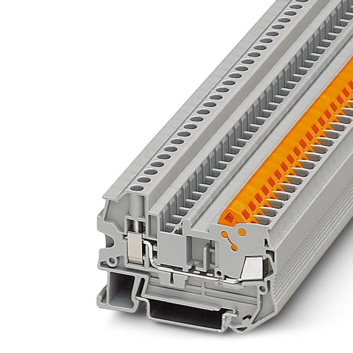 Phoenix Contact 3206539 5, QTCU 2 Series Grey, 0.5 → 2.5mm², Screw Termination, ATEX