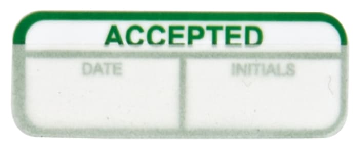 Renaissance Mark Adhesive Pre-Printed Adhesive Label. Quantity: 120