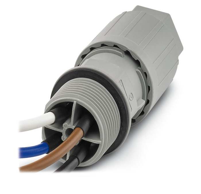 Phoenix Contact Circular Connector, 4 Contacts, Panel Mount, M25 Connector, Socket, Female, IP66, IP68, IP69K, QPD