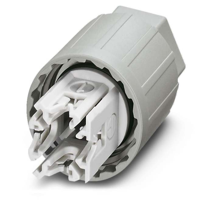 Phoenix Contact Circular Connector, 4 Contacts, Cable, Plug, Female, IP66, IP68, IP69K, QPD Series
