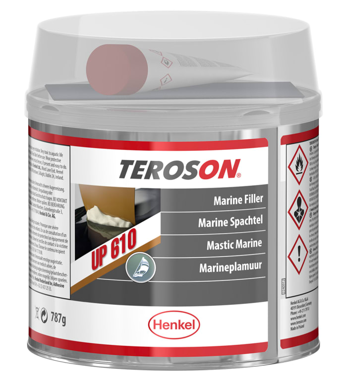 Résine polyester Blanche Teroson UP 610, en Boîte de 180 ml