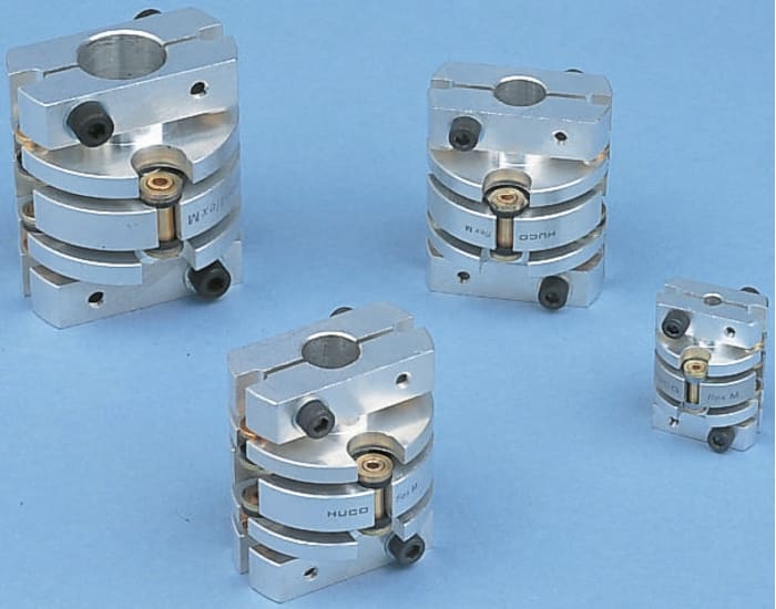 Huco Specialist Coupling, 19mm Outside Diameter, 3mm Bore, 34.5mm Length Coupler