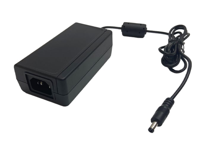 Adaptador AC/DC RS PRO 100 → 240V, 24V dc, 1 salida, 2.71A, 65W, C14, , Aprobación médica