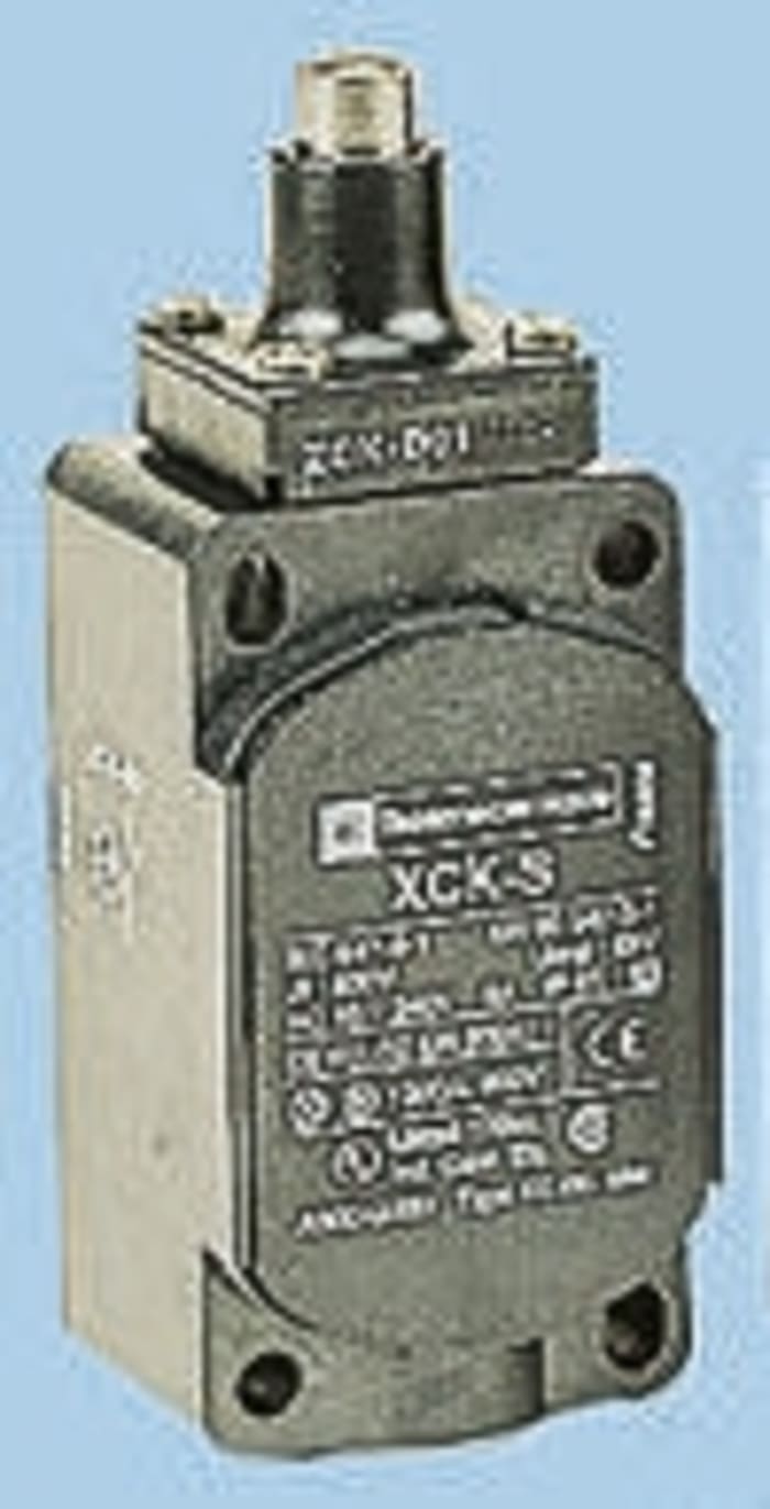 Interrupteur de fin de course Telemecanique Sensors OsiSense XC, Poussoir, NO/NF, 3A, 240V