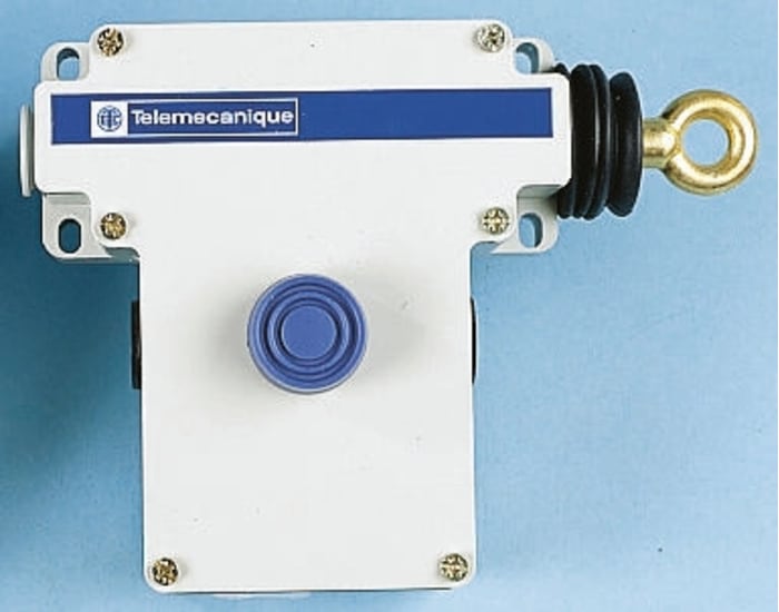 Safety Limit Switch With Roller Plunger Actuator, NO/NC