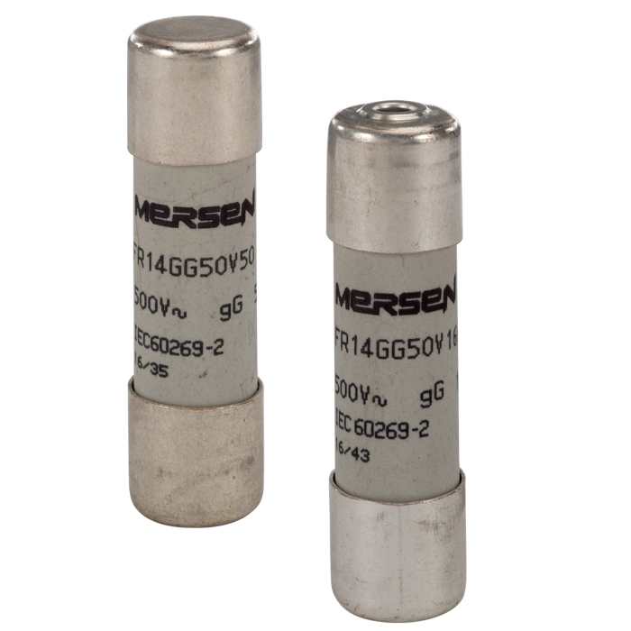 Cartouche fusible Mersen, 4A 14 x 51mm 690V c.a.