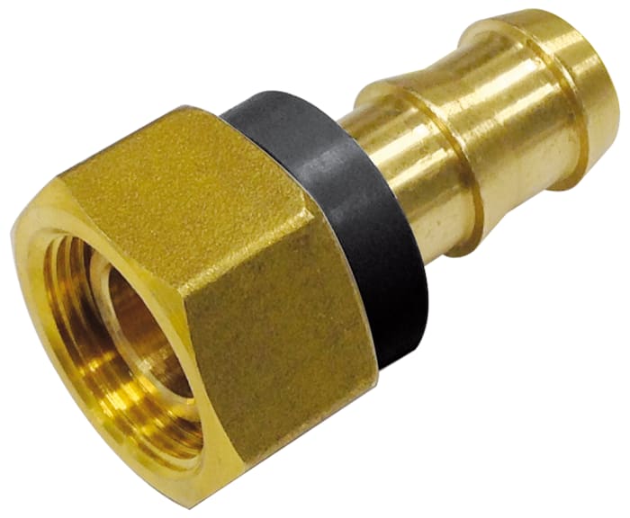 RS PRO Brass Compression Fitting, Straight Coupler