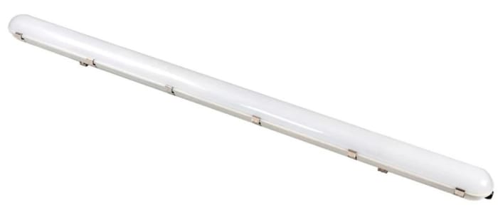 Réglette LED, 1 500 mm, 30, 38, 45, 55 W 3000K, IP65, RS PRO