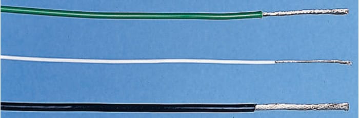 RS PRO Black Harsh Environment Wire, 12, 37/0.32 mm, 100m, ETFE Insulation
