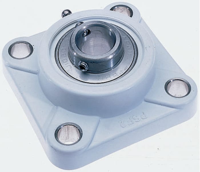 4 Hole Flange Bearing Unit, PSF20CR, 20mm ID