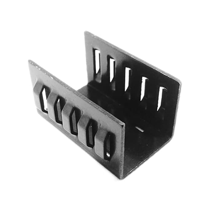 Heatsink, 9.9°C/W, 38 x 28 x 22mm, Clip, Screw