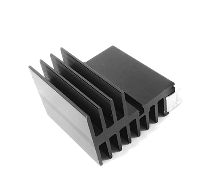 RS PRO Heatsink, BGA chips, LEDs, PCBs, high-power electronics, 4.2°C/W 38 mm 37.5 mm 54 mm
