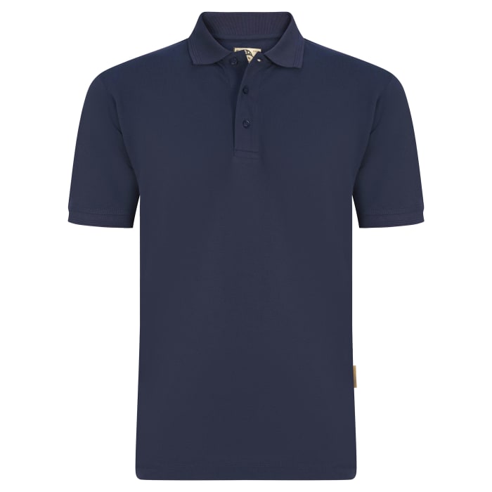 Orn Osprey EarthPro Navy Recycled Polyester, Cotton Polo Shirt XL