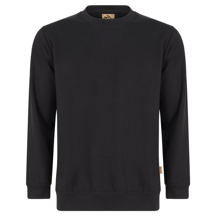 Orn Kestrel EarthPro Sweatshirt Black, Graphite, Navy 65% GRS Recycled Polyester Unisex Work Sweatshirt XS/5XL