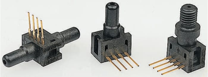 Honeywell Pressure Sensor, 0psi Min, 250psi Max, Unamplified Output, Differential Reading