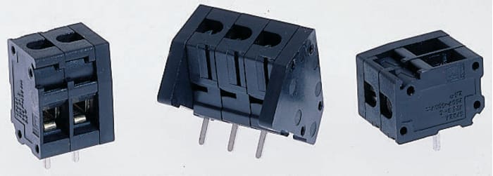 2 way vertical PCB mount screw terminal