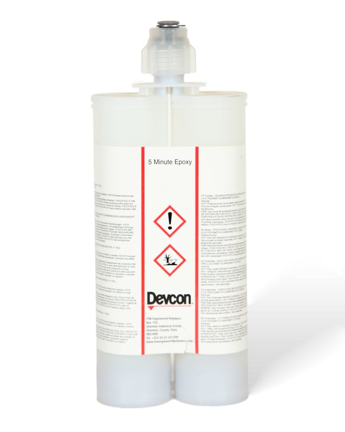 ITW Devcon 5 Minute Epoxy Paste Adhesive, 400 ml