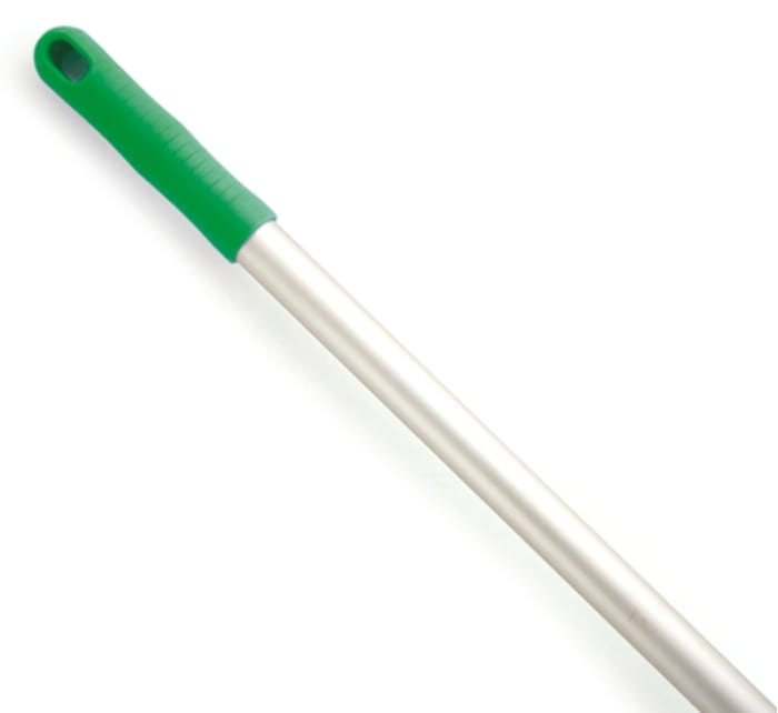 Manche à balais à franges en Aluminium Vert 1.4m