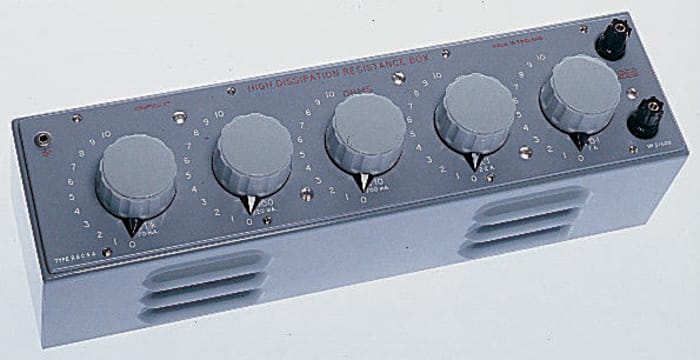 Cropico Resistance Decade Box, Resistance Resolution 0.1Ω, Absolute Maximum Resistance Measurement 1kΩ