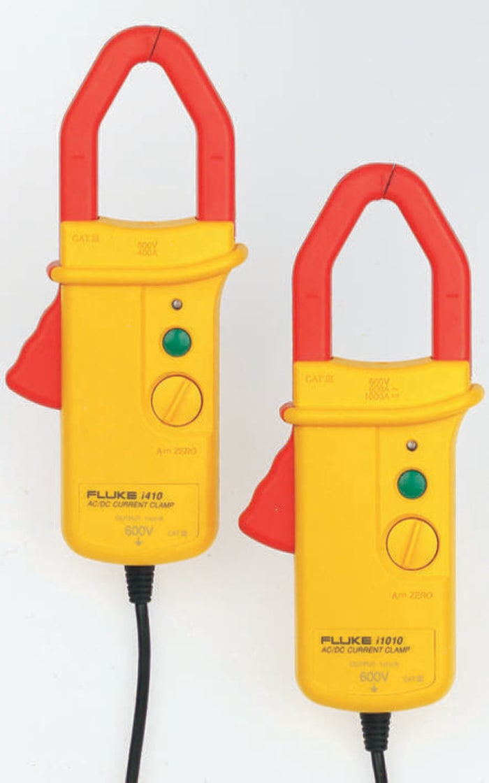 Fluke I1010 Multimeter Current Clamp Adapter, 1000A DC Max, AC/DC Adapter, 600A ac AC Max, Voltage Output - RS