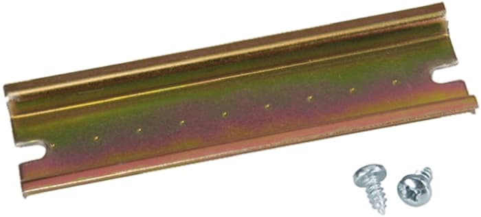 Rail DIN RS PRO 83mm x 35mm x 8mm, Non perforé, Rail oméga en Acier