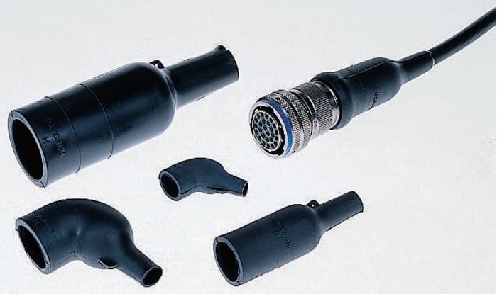 Pravý úhel průměr 43mm Elastomer odolný proti tekutině 1cestná TE Connectivity
