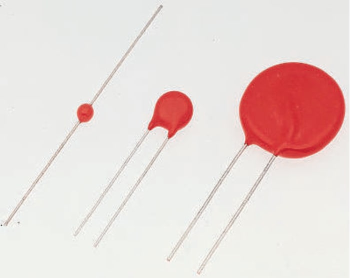 Varistor de óxido metálico Littelfuse ZA, tensión de ruptura 52V, 2.5A, 1.8J, 1.245nF, dim. 9 (Dia.) x 5mm, paso 6mm