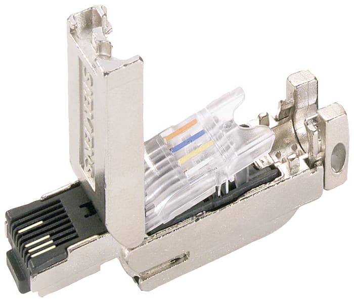 Siemens FastConnect Series Female Ethernet Connector, Cable Mount, Cat5 Straight