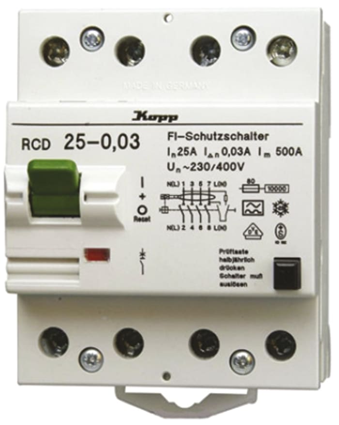 Kopp 7540.4801.3 Переключатель RCD 40 A