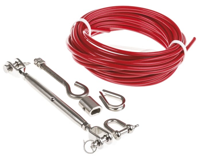 RS PRO Rope Pull Switch Cable, 75m