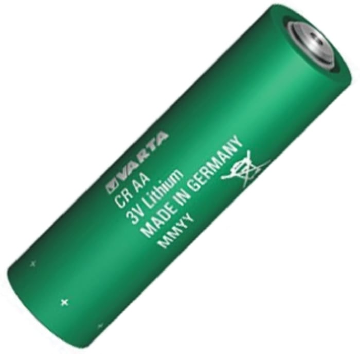 Pile AA Varta 3V Lithium Manganèse Dioxyde, 2Ah