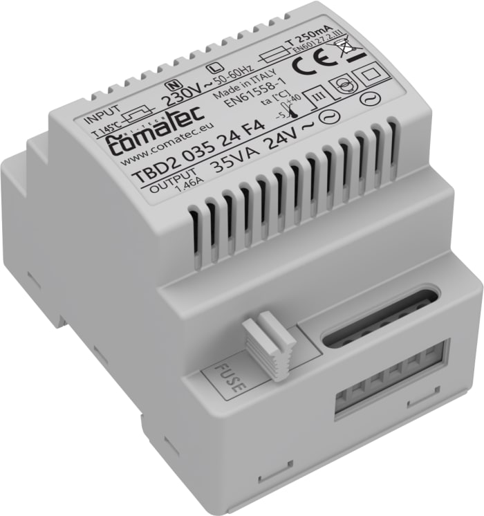 tbd2-035-24-f4-comatec-comatec-35va-din-rail-transformer-230v-ac