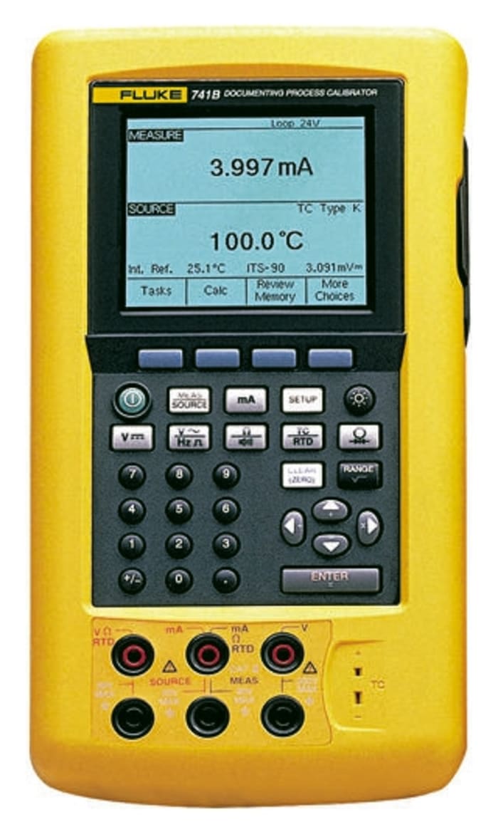 Fluke 741 Multi Function Calibrator, 110mA, 300V, 61 x 130 x 236mm