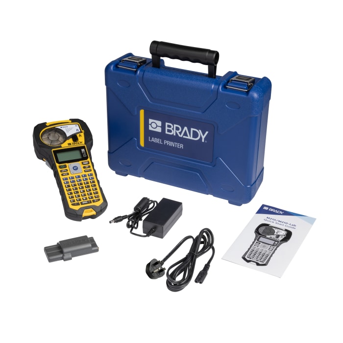 Kit pour impression d'étiquettes Brady M210, clavier ABC fiche UK (type G)