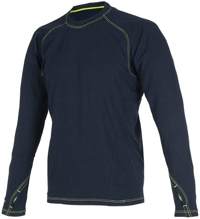 ProGARM Navy Yarn Thermal Shirt, XL