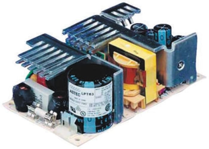 Artesyn Embedded Technologies Switching Power Supply, LPS63-M, 12V dc, 6.7A, 60W, 1 Output, 120 → 300 V dc, 85
