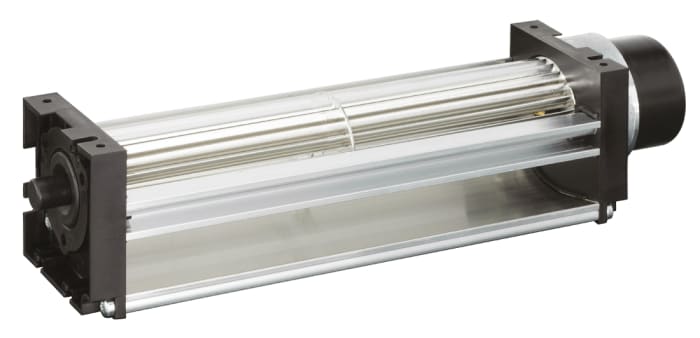 ebm-papst QG 030 Series Tangential Centrifugal Fan, 12 V dc, 139.4m³/h, DC Operation, 47.5 x 363 x 50mm