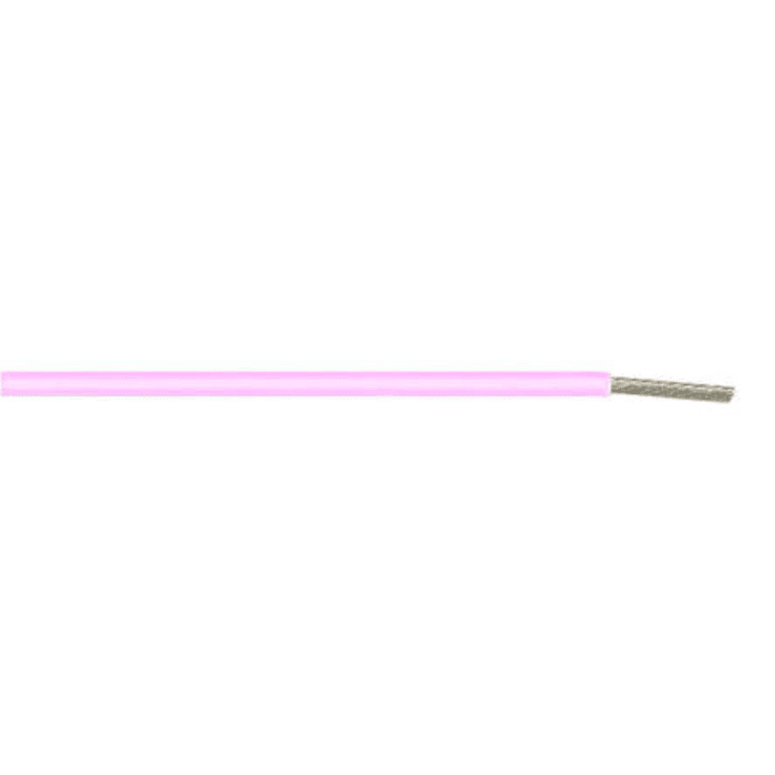 Cable para Entornos Hostiles TE Connectivity 44M9976-24-2L, área transversal 0,22 mm² Filamentos del Núcleo 19 / 0,12